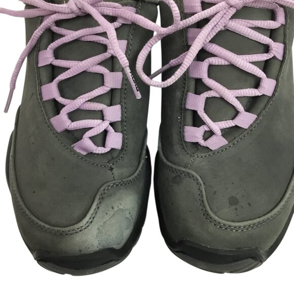 Kuru Womens 9M Lace-Up Athletic Hiking Shoes Gray - Picture 3 of 12